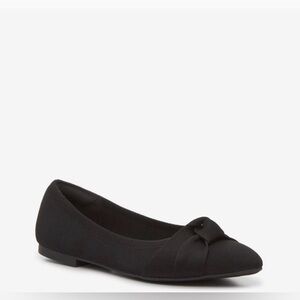 Kelly & Katie Black Ballet Flat